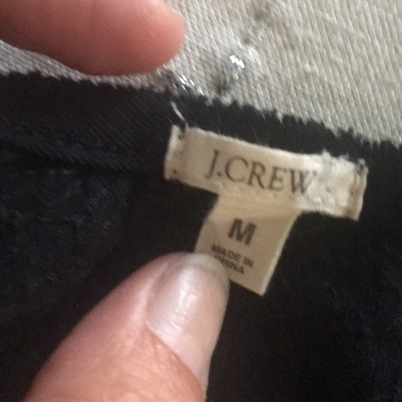J.Crew black sequin tank top SzM - Picture 4 of 4